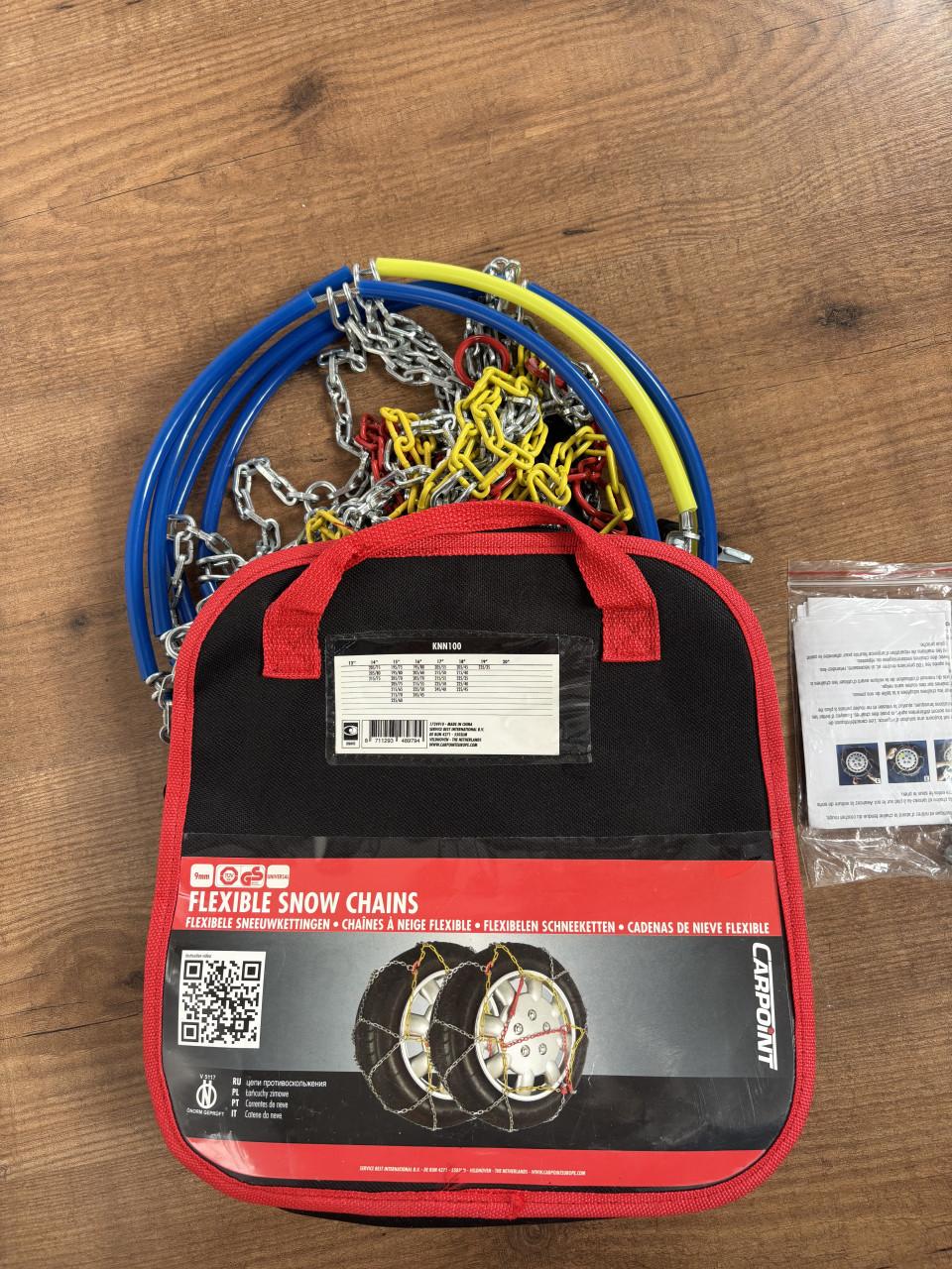 Nieuwe sneeuwkettingen