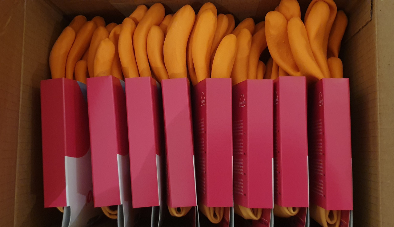 16 ×  Sorbo Huihoudhandschoenen  maat  S