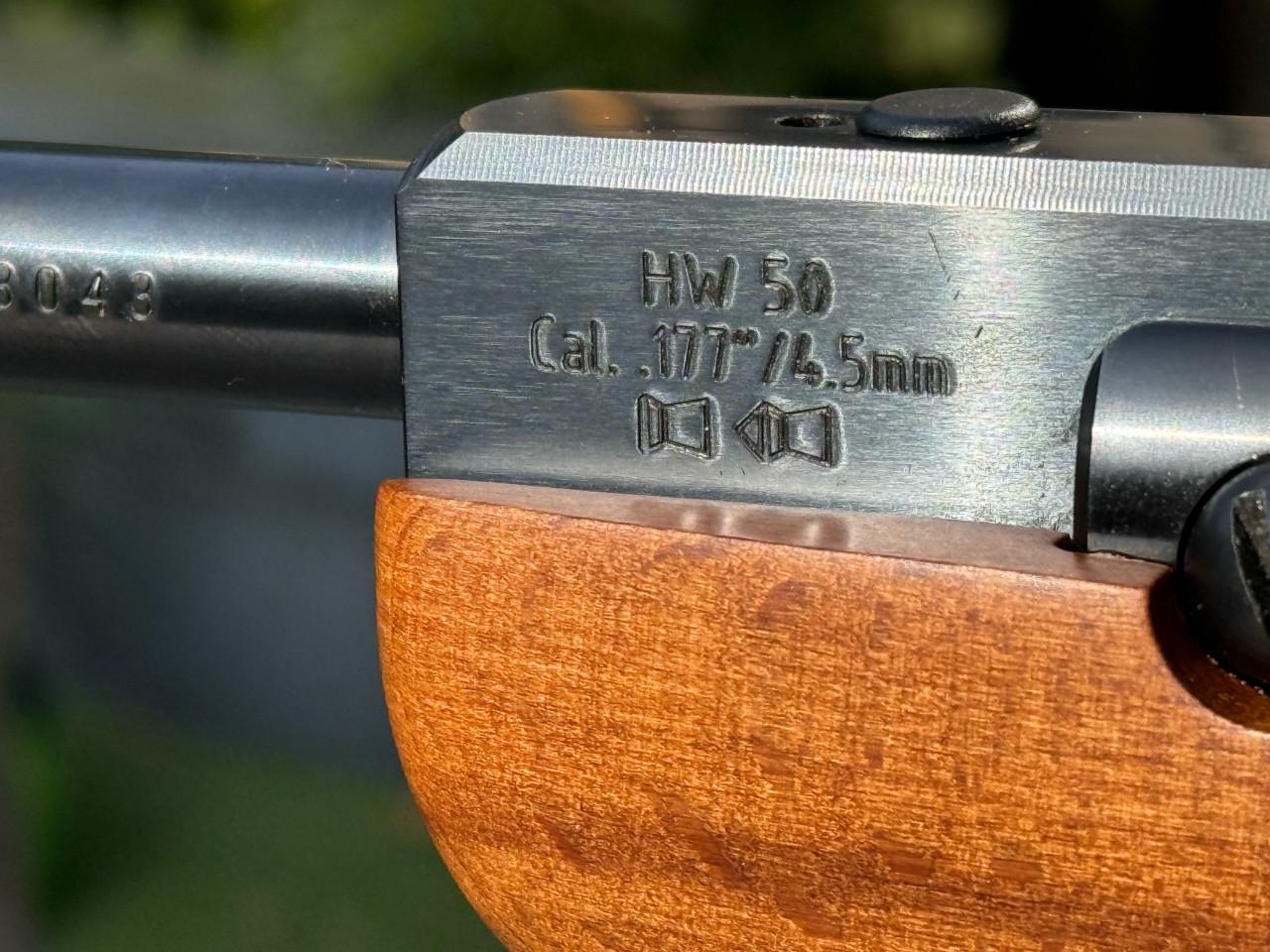 Weihrauch HW50 K moderne luchtbuks met demper en kijker