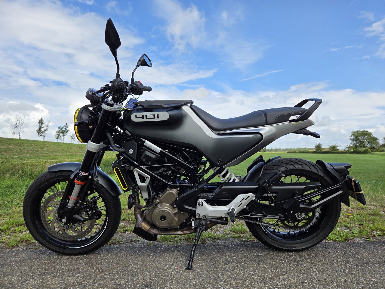 Husqvarna Svartpilen 401 ABS (31Kw dus A2 geschikt) inruil mogelijk!