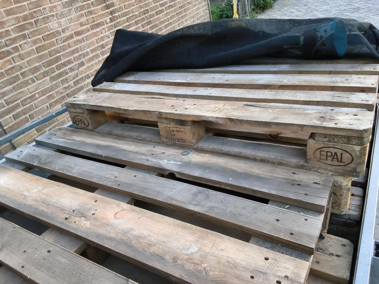 Europallets brengen leveren mogelijk