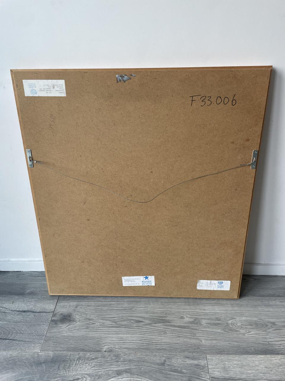 Ets gesigneerd Bernard Remusat, frans, originele prijs €990