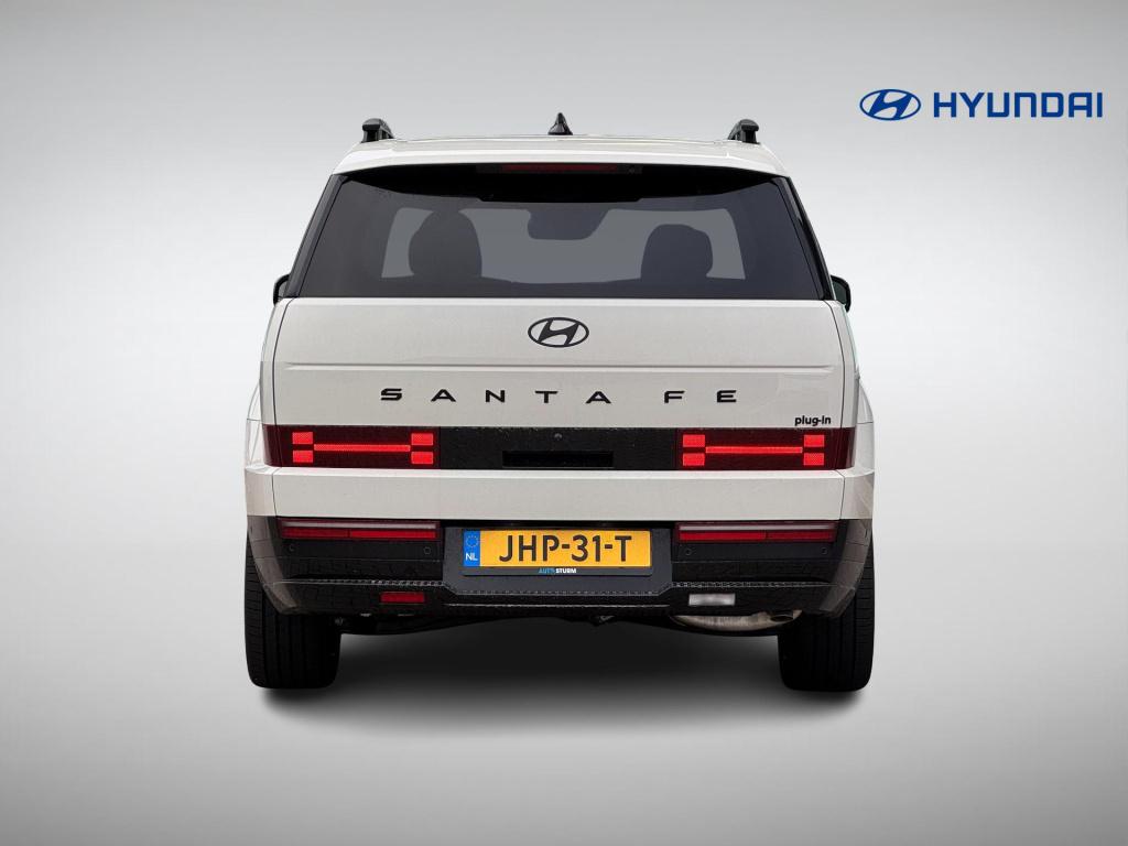Hyundai Santa Fe 1.6 t-gdi phev black line 4wd 6p. cyber sage lakkleur
