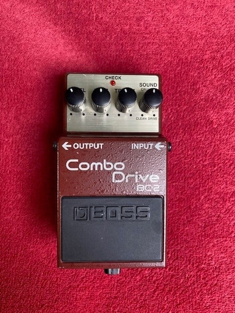 Boss BC-2 Combo Drive. Vox-in-a-box pedaal