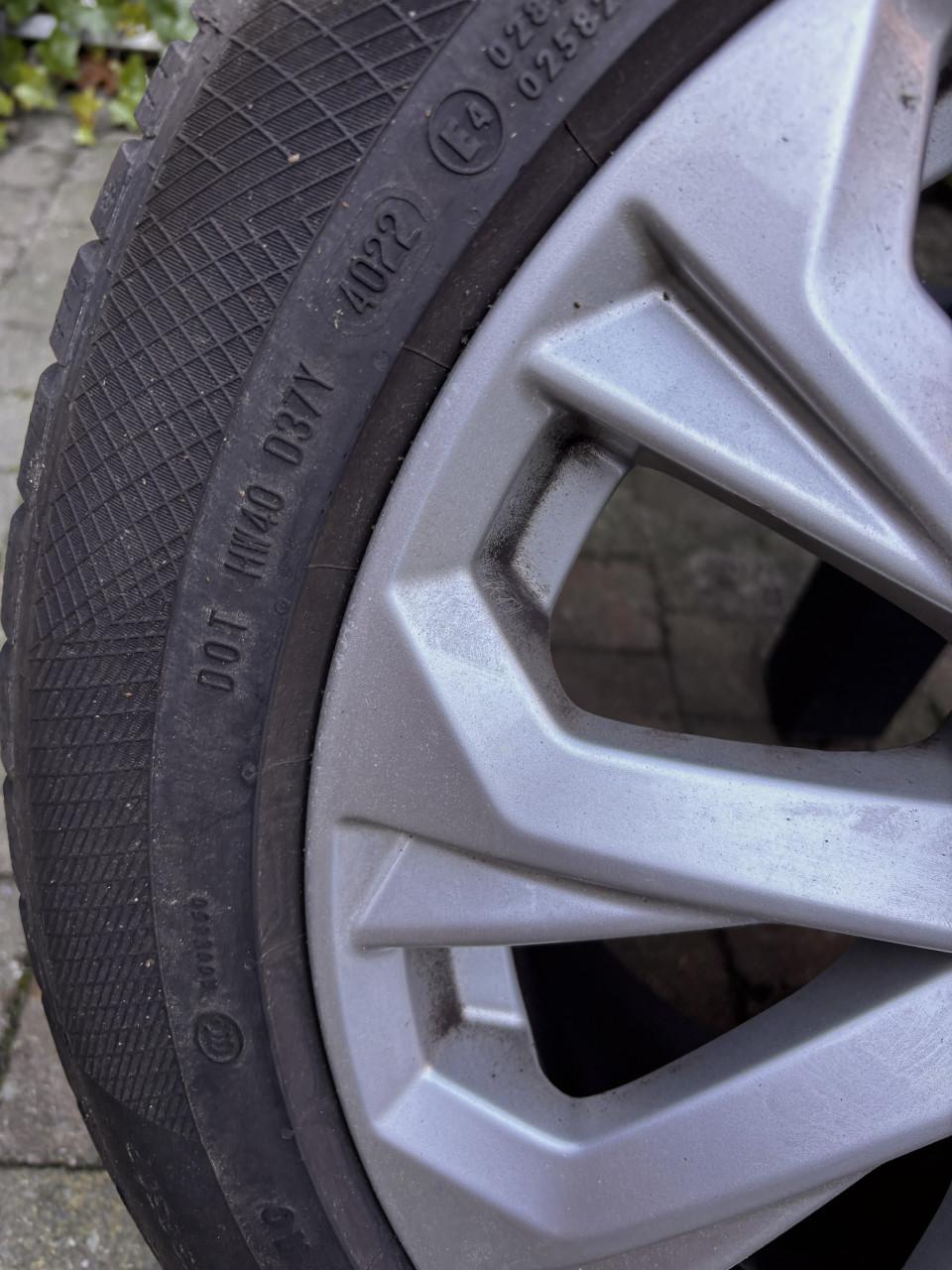 Originele audi velgen 17 inch