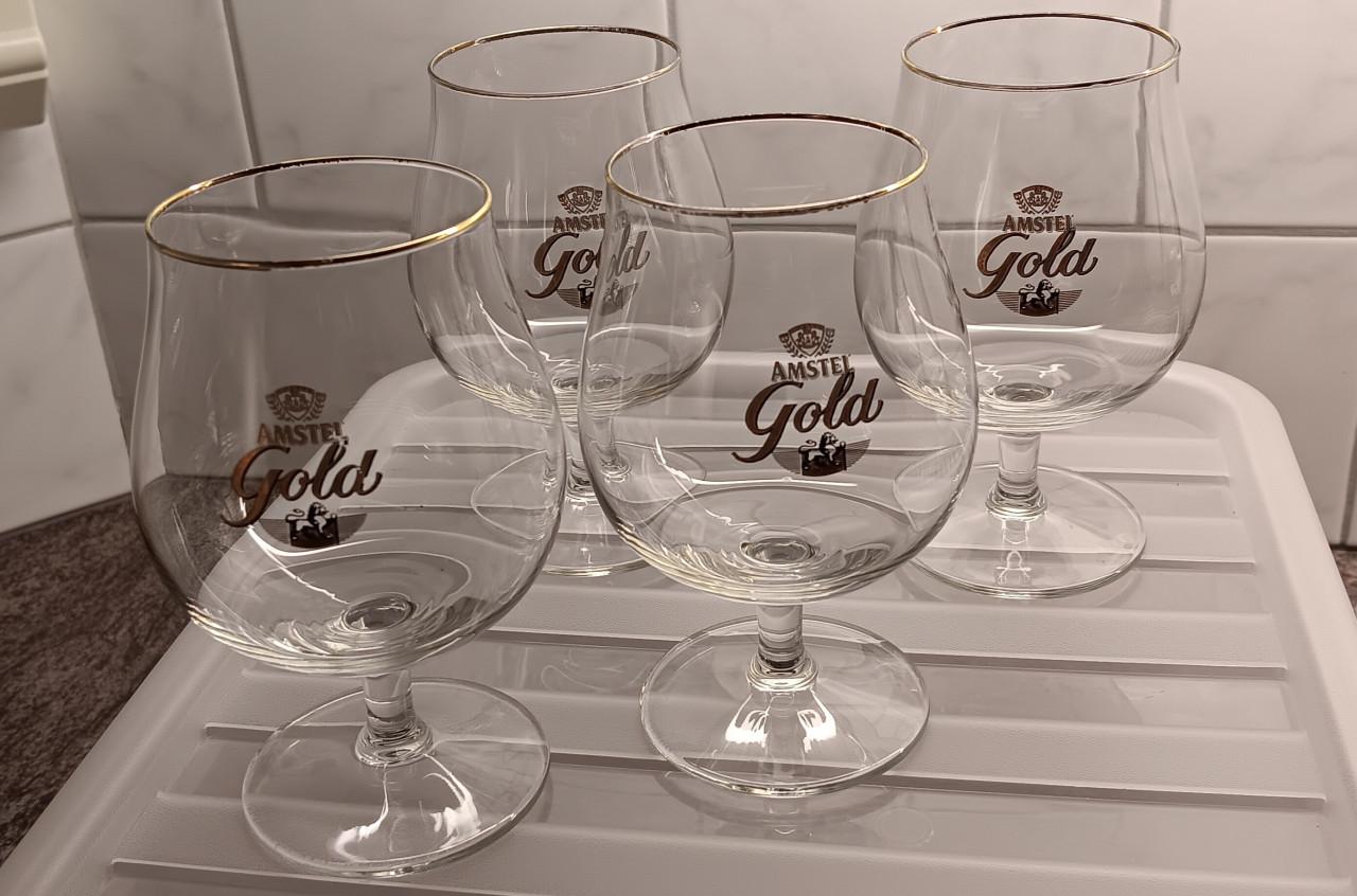 BIERGLAZEN "Amstel Gold"