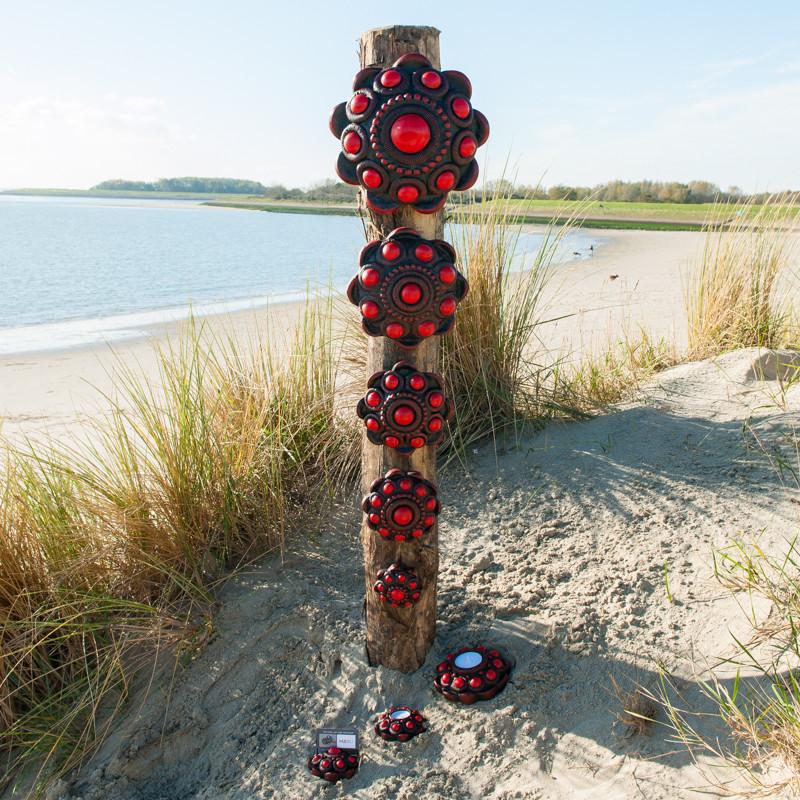 Zeeuwse hangknop beton - verkrijgbaar in 5 diameters en 4 kleuren.