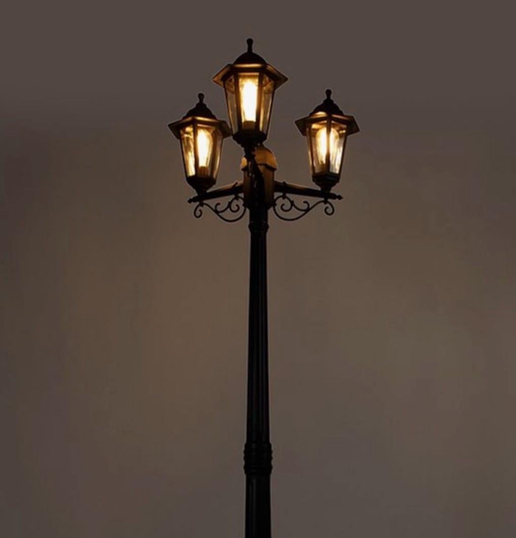 Prachtige lantaarn - Met 3 armen