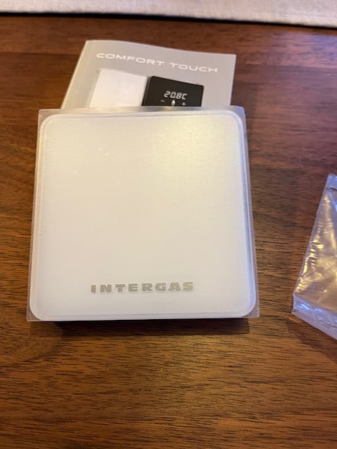 CV thermostaat Intergas comfort touch