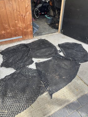 5 slowfeeder hooinetten voor €50,00