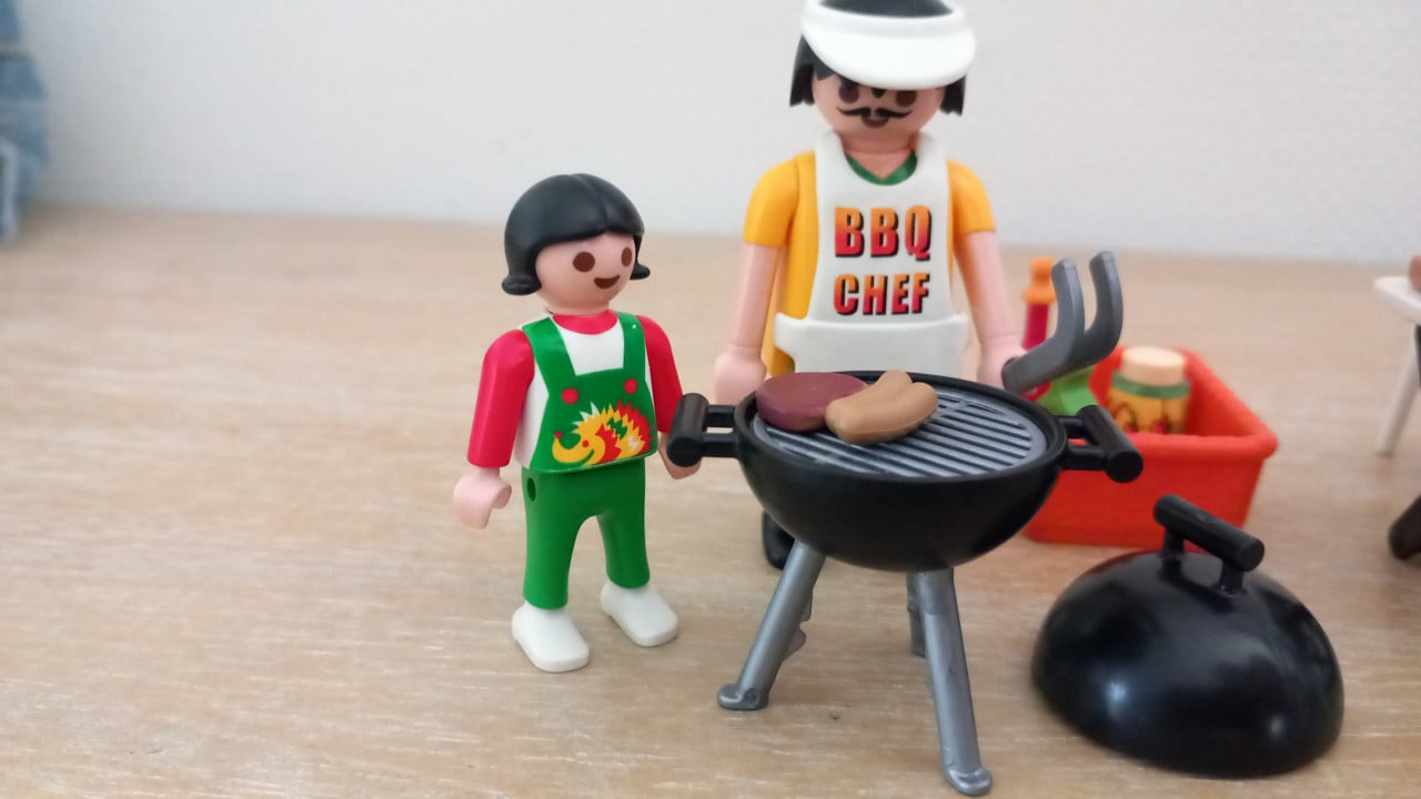 Playmobil gezellig barbecuen