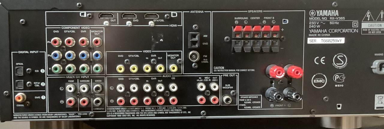 Yamaha RX-V365