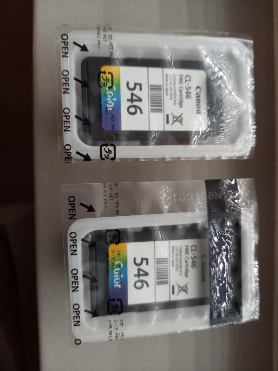 Inktcartridges kleur 546 2x