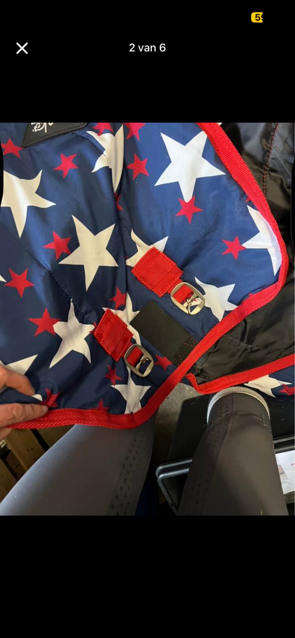 Staldeken 100 gr maat 195