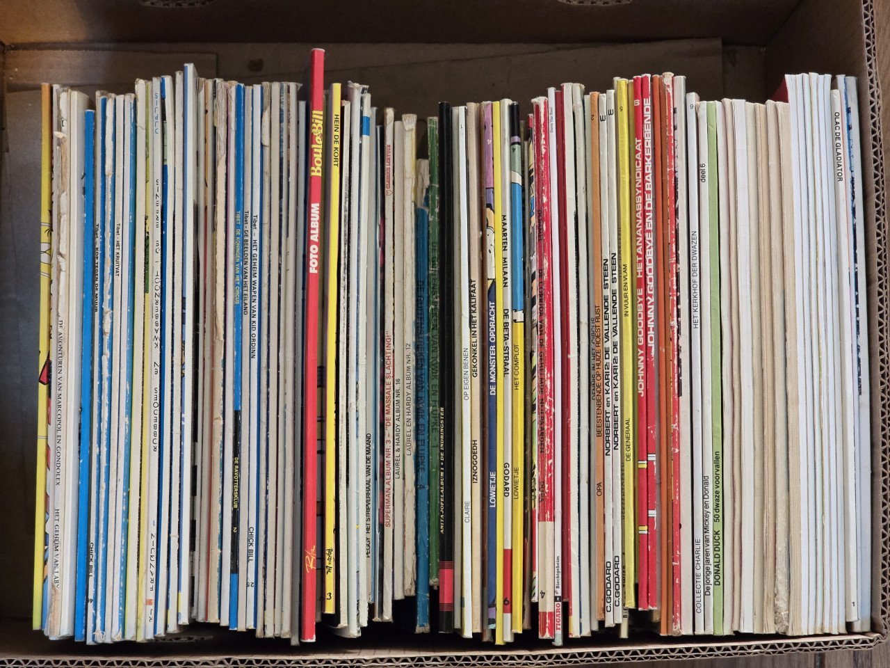 Meer dan 250 strips stripverzameling stripcollectie