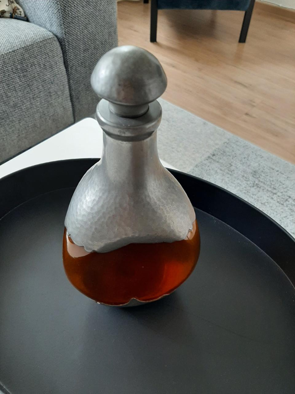 Prachtige karaf Zeister tin industrie!