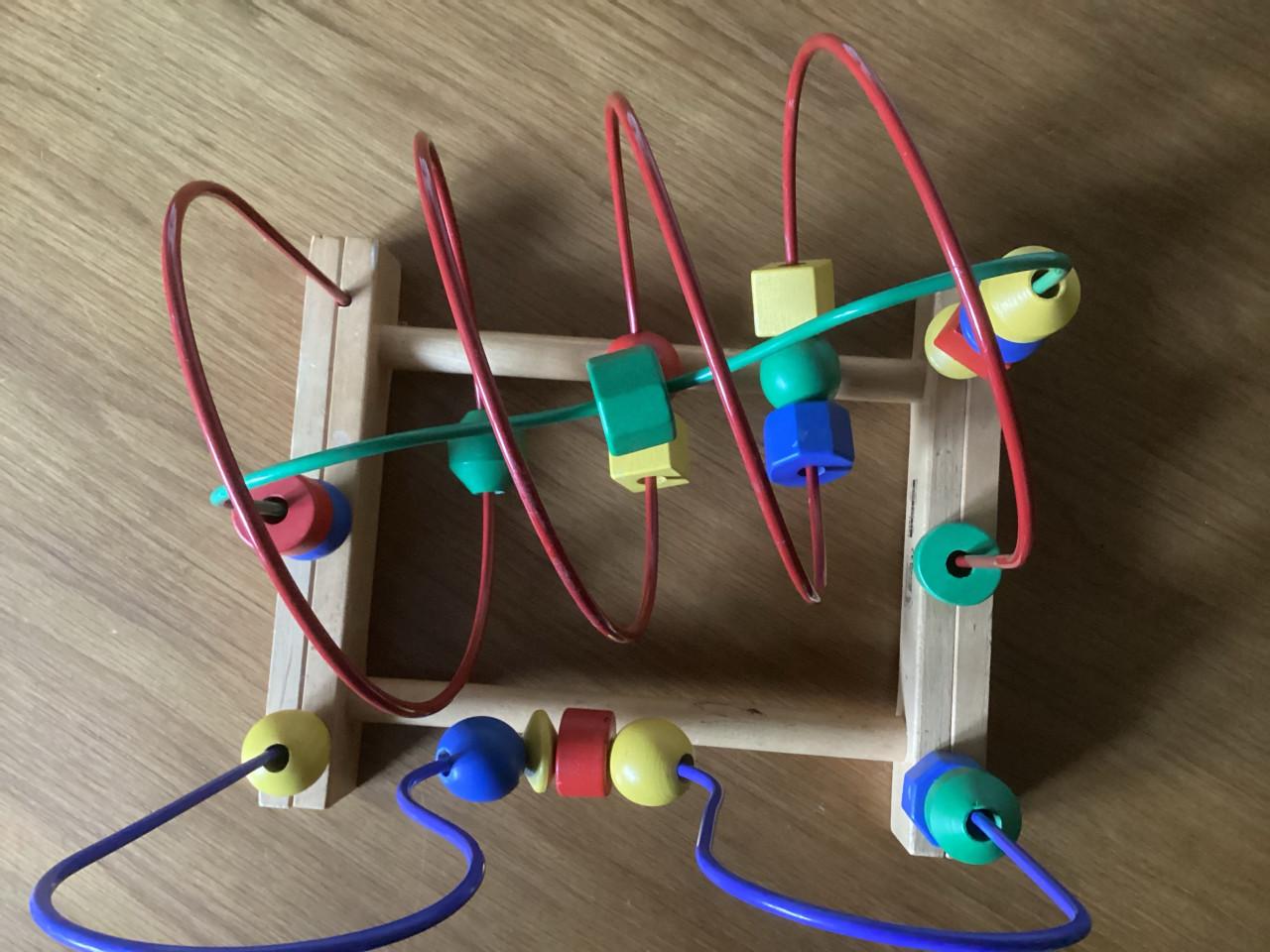 Kralenspiraal / kralendoolhof IKEA