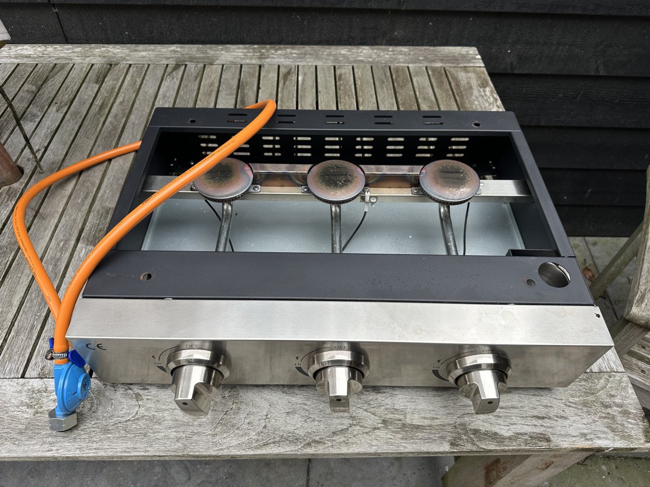 Gas bakplaat tafelmodel