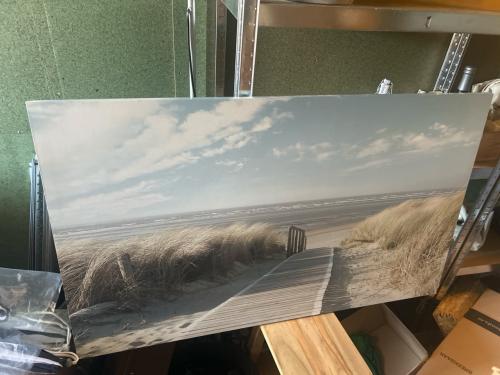 Kust schilderij 80 x 60 cm