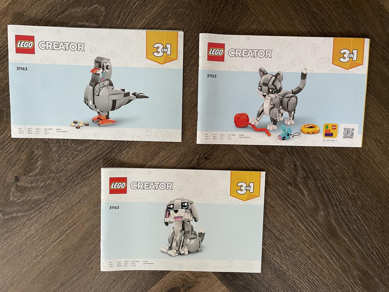 Lego Creator: Speelse kat 31163