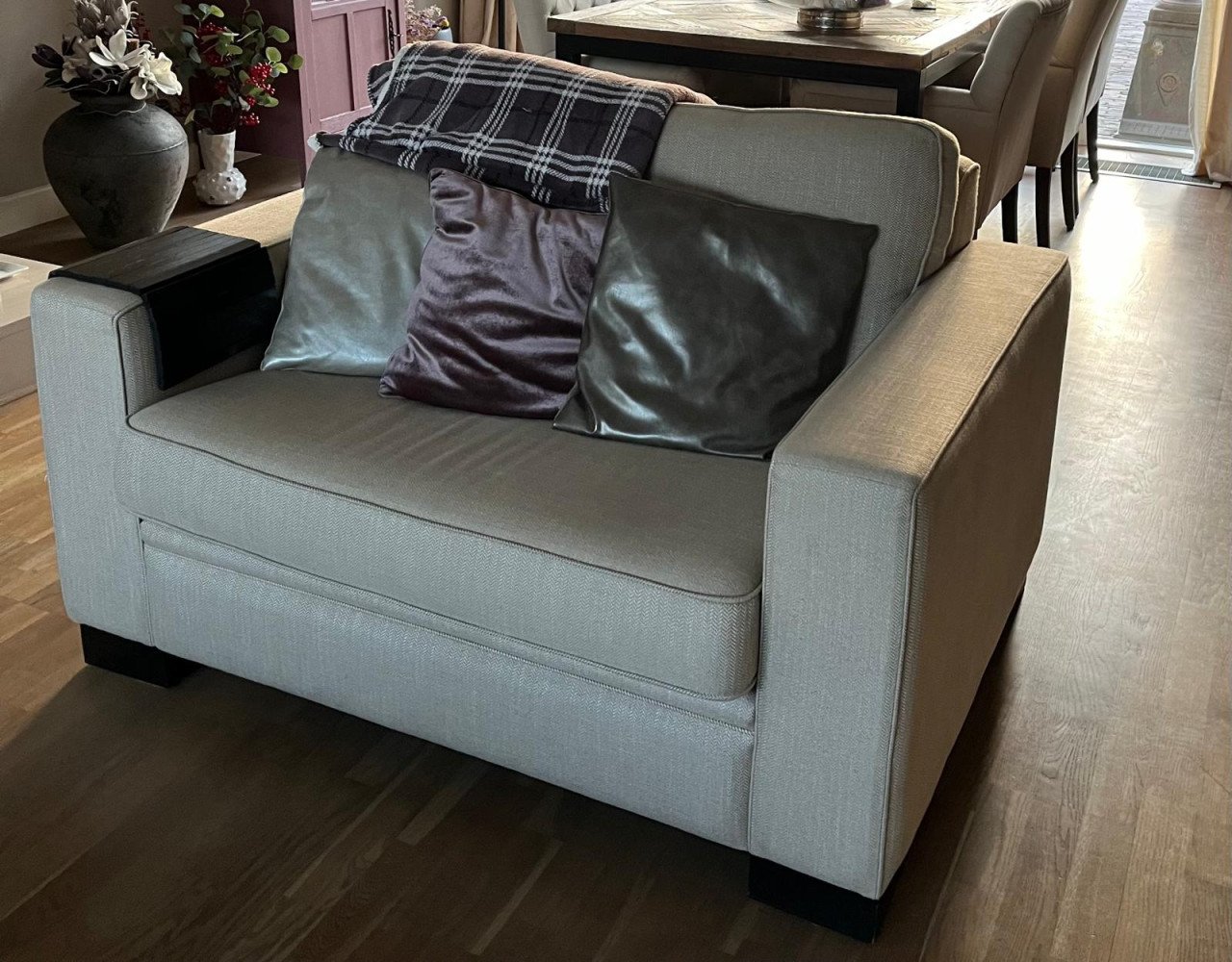 Stijlvolle Loveseat (1,5 zits bankje)