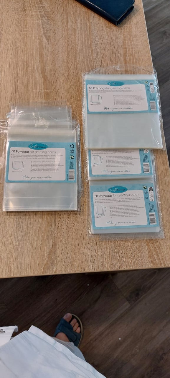 3D knipvellen, stickers, karton, enveloppen, etc