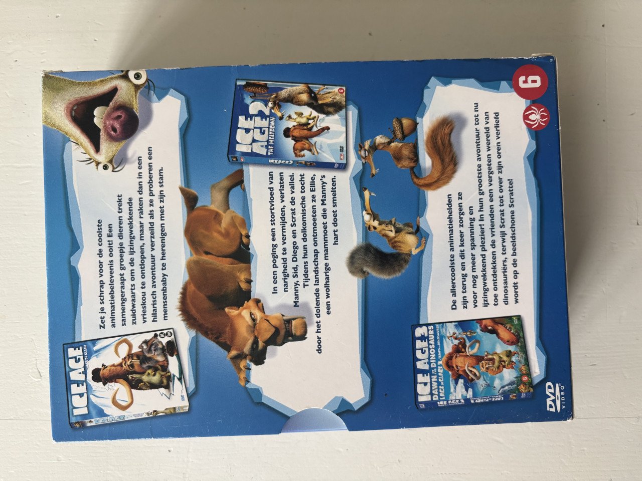DVD box ice age