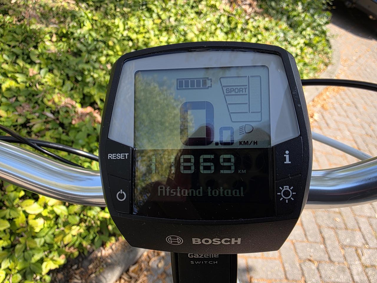 Schitterende Gazelle Grenoble elektrische heren fiets Bosch middenmotor