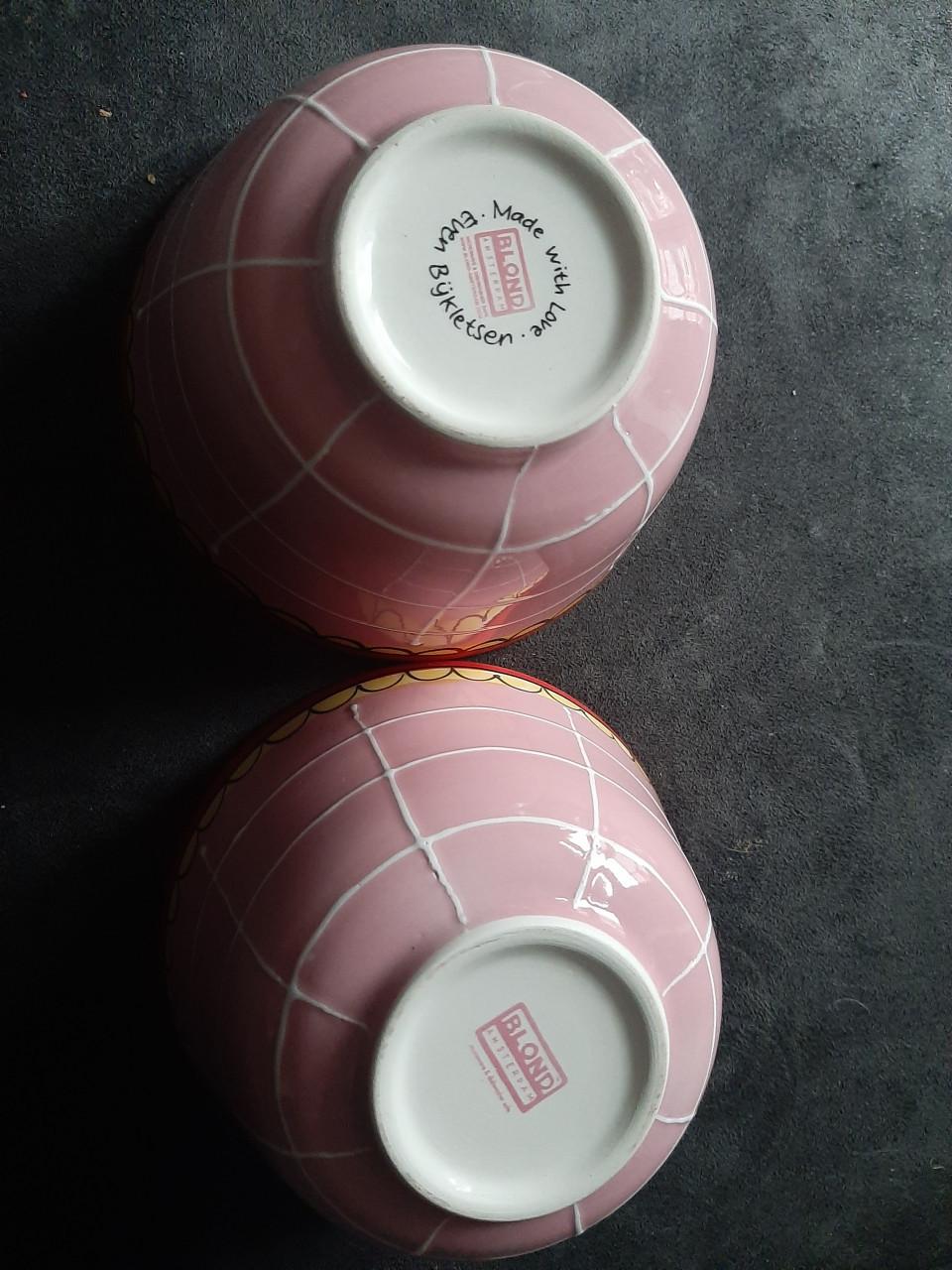 2 x Soep kom van blond amsterdam even bijkletsen