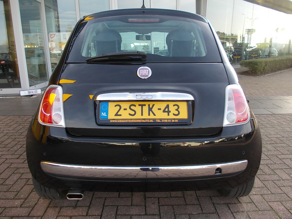 Fiat 500 0.9 twin-air 63kw lounge airco, panorama dak