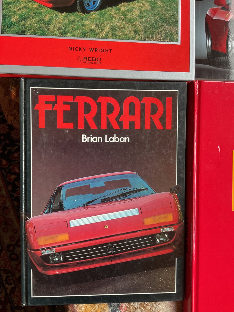 Ferrari boeken 4 st.
