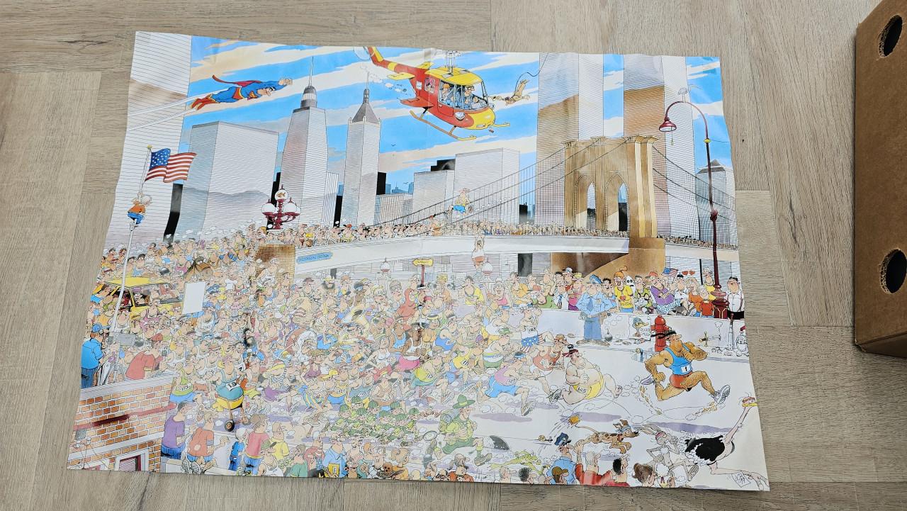 Jan van Haasteren puzzel: Amerika 1000 stukjes