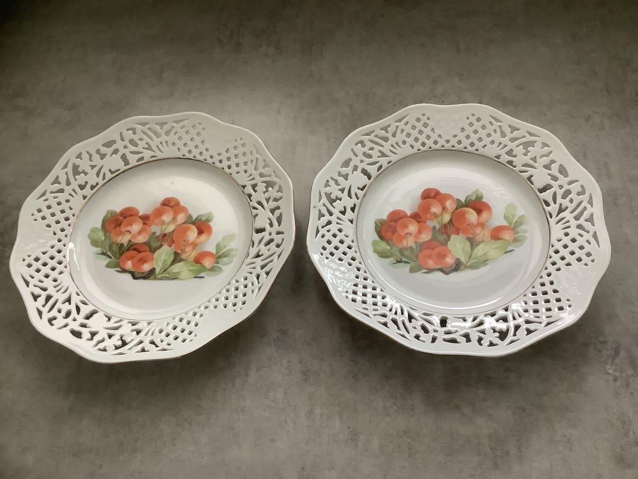 Dresden Schumann Bavaria Schalen met Ajour Rand