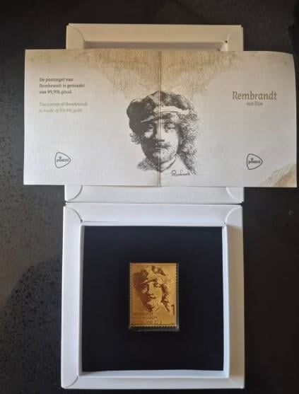 Gouden Postzegel Rembrandt van Rijn