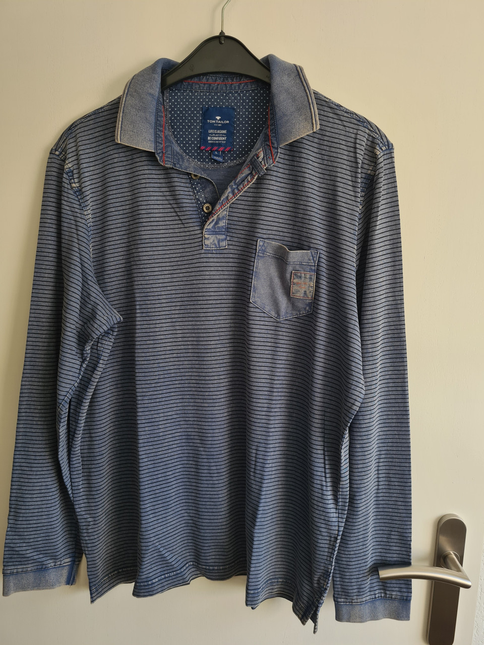 Stijlvolle Tom Tailor polo in maat L Perfect voor de zomer.