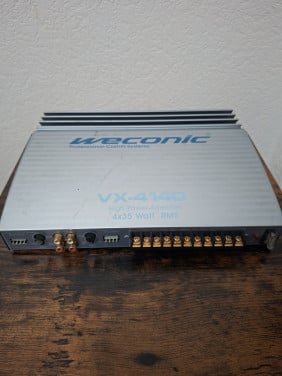 Autoversterkers Weconic VX 4140 + U.S.BLASTER