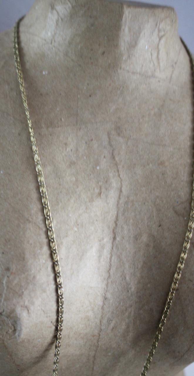 Goudkleurige ketting