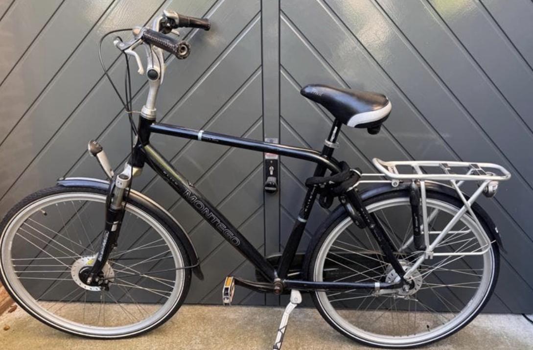 Montego heren fiets ( hoog frame 60 cm)