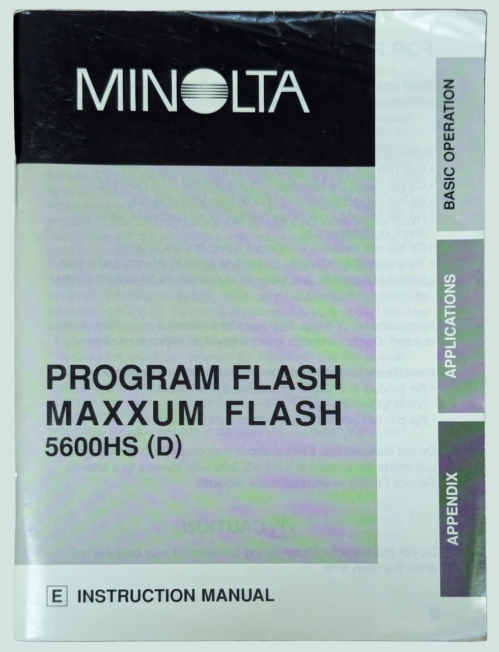 Minolta 5600 HS D reportageflitser