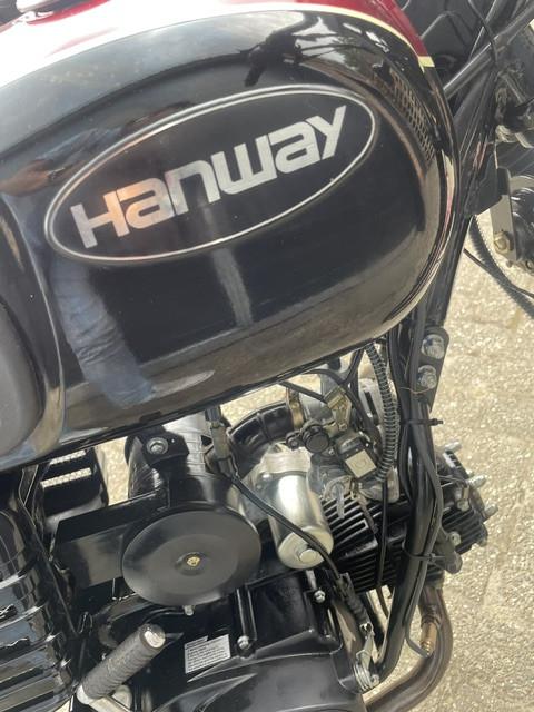 Schitterende demo hanway raw 50 caferacer van 1 ste eigenaar met maar 1775k