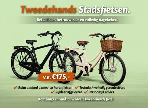 TOPKWALITEIT TWEEDEHANDS FIETSEN – DIRECT RIJKLAAR