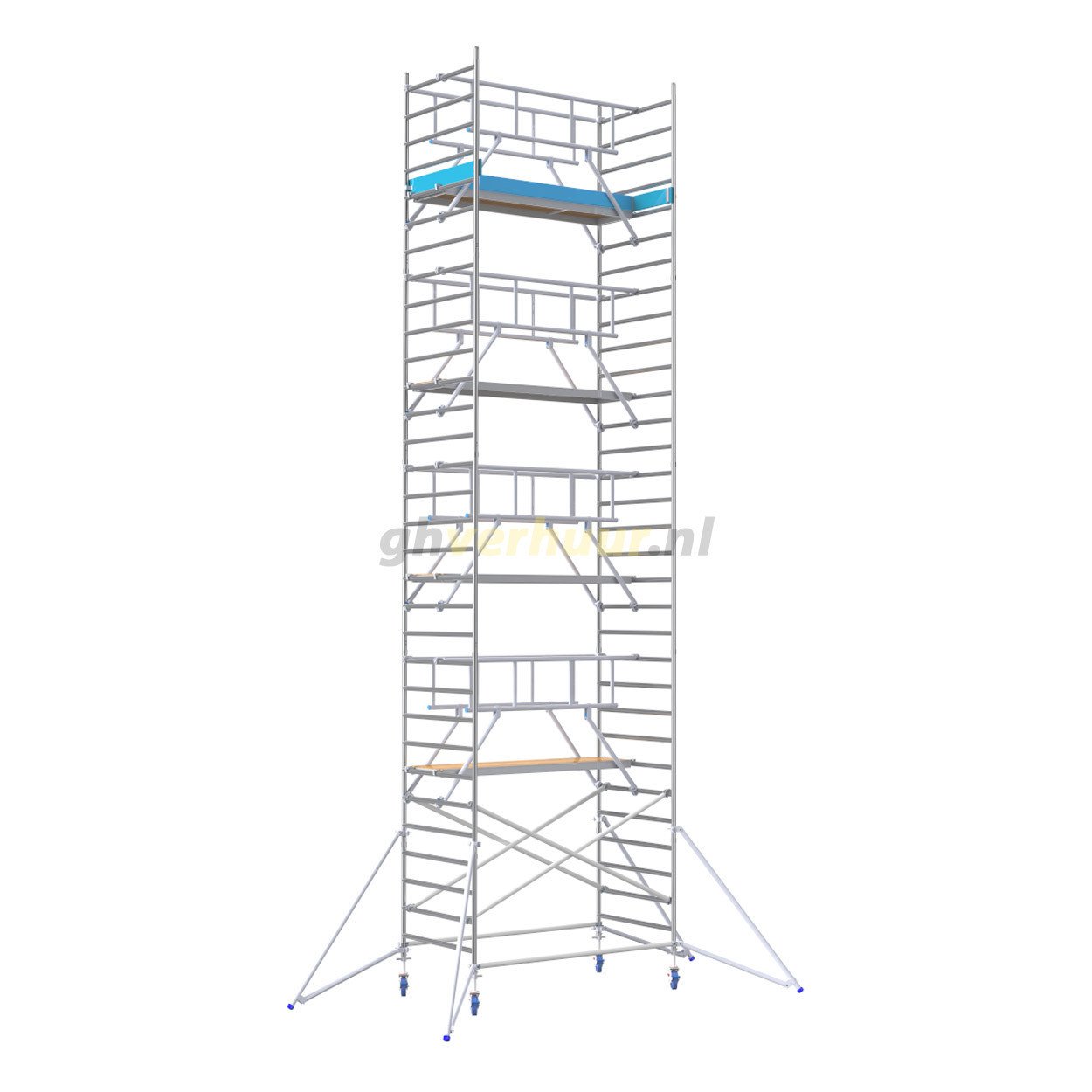 Ladder tot 10 meter werkhoogte Te Huur