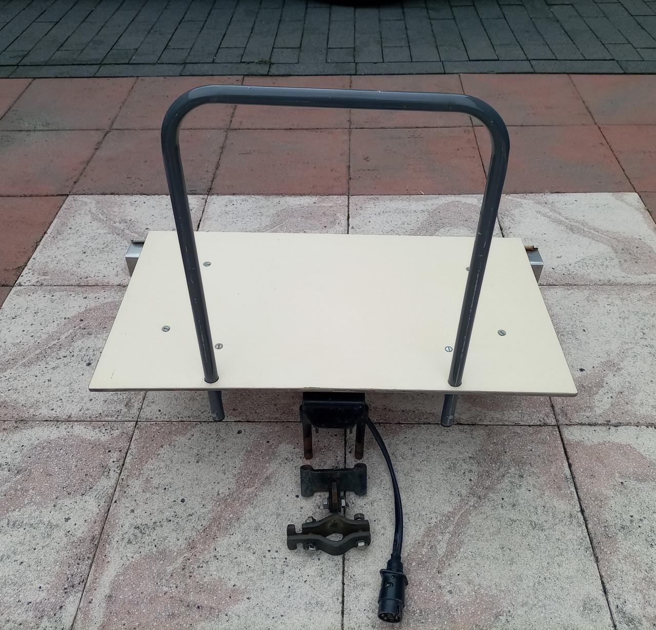 Bagagerek voor op de trekhaak