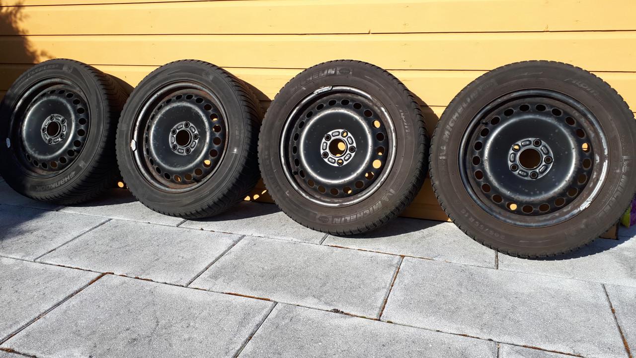 Winterbanden met velg , Volvo/Ford 205/55 R16 steek 5x108