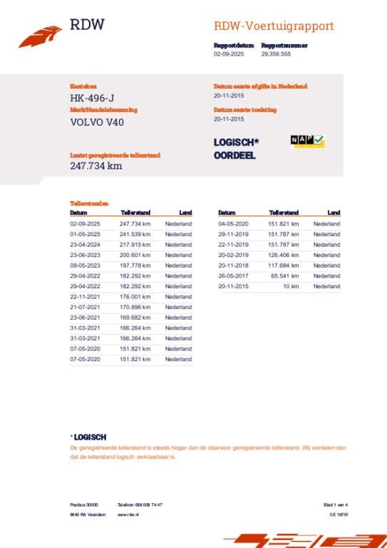 Volvo V40 2.0 d2 summum business