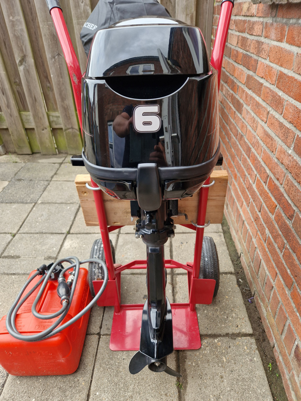 Mercury F6MH 6 pk fourstroke kortstaart b.j. 2016