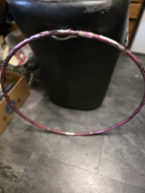Hoepel Doorsnee 78 cm .  Gebruikt dus met gebruikerssporen.