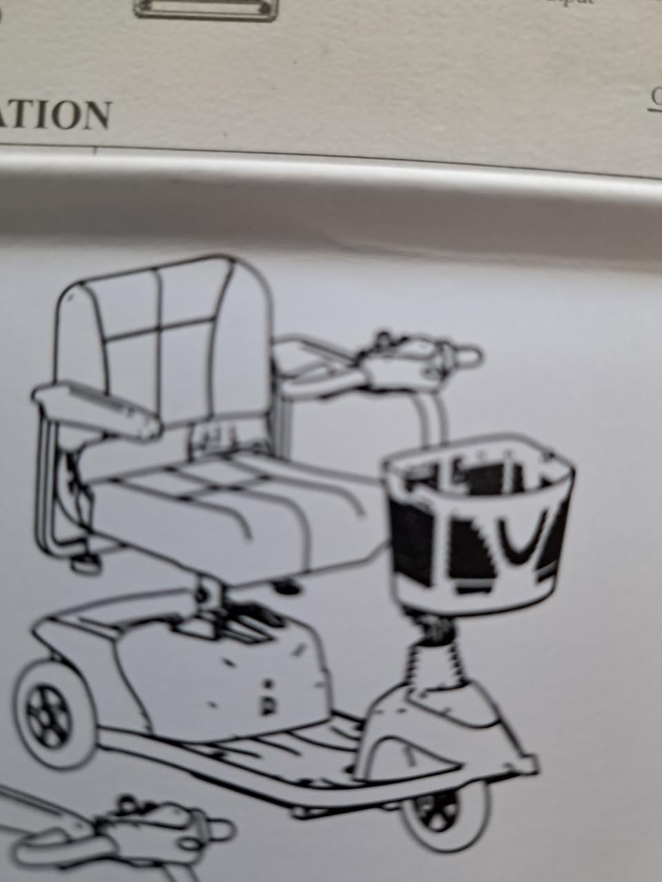 Kleine scootmobiel