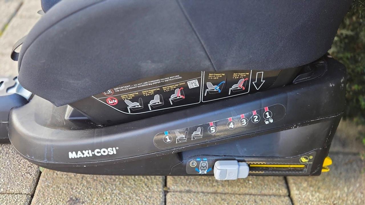 Maxi-Cosi Beryl autostoeltje met wasbare hoes.