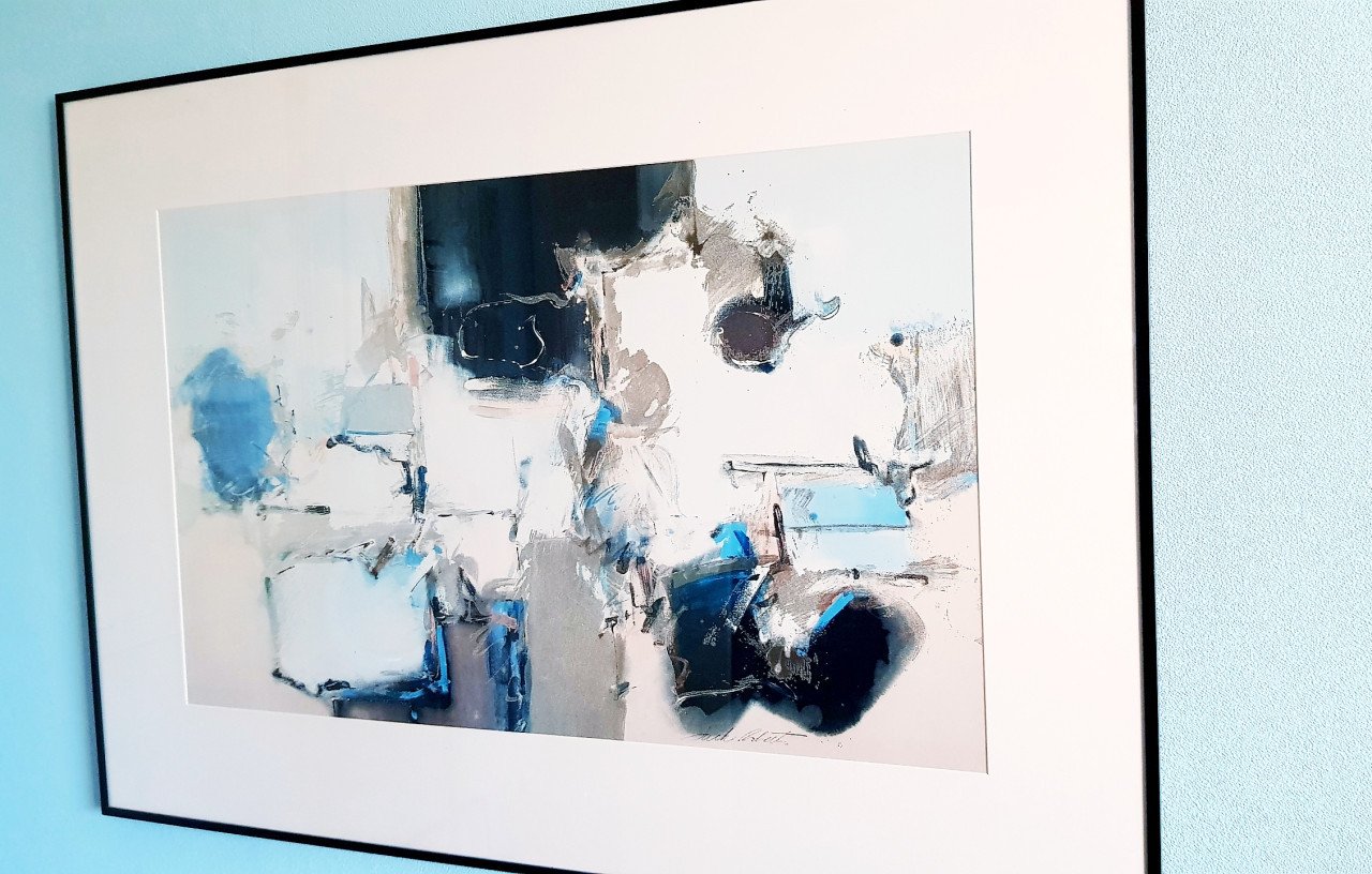 Ingelijste poster van Jack Roberts Untitled Abstract, 71x51 cm